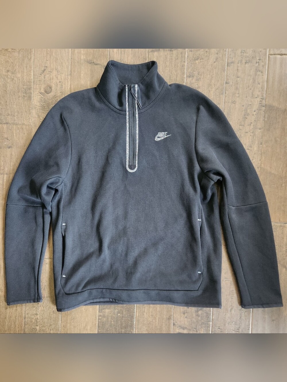 Nike Men's Sportswear Tech Fleece 1/2-Zip Balck Size Large